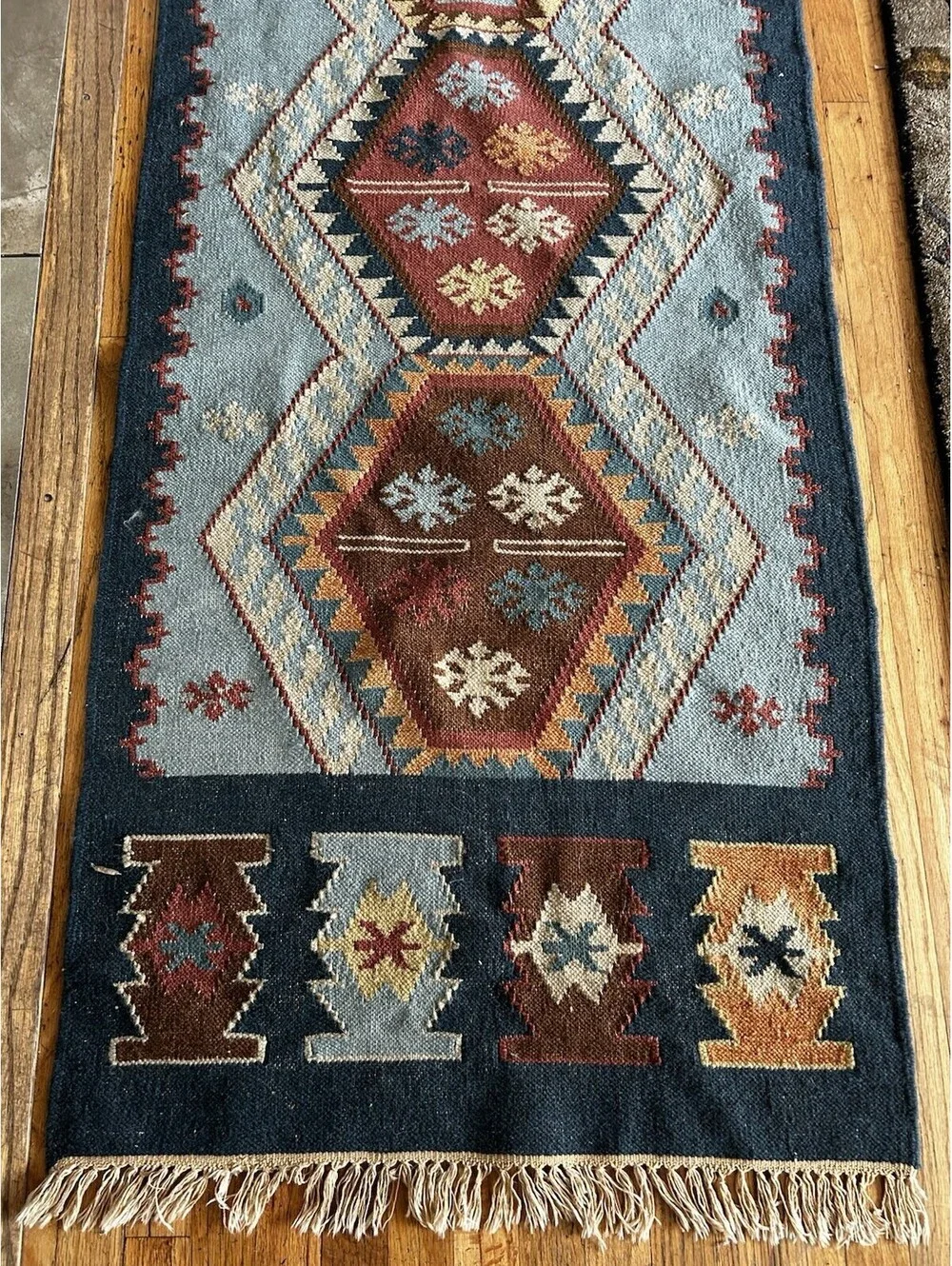 Vintage Hand Woven Turkish Carpet 120